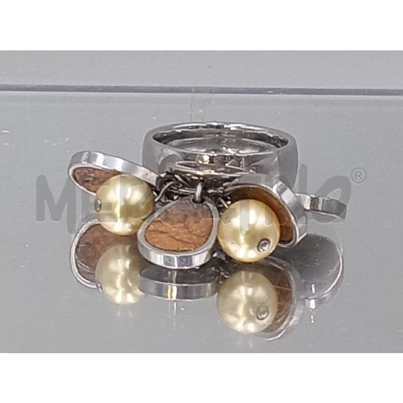 ANELLO DONNA PRIMA CLASSE CON PERLINE | Mercatino dell'Usato Moncalieri bengasi 1