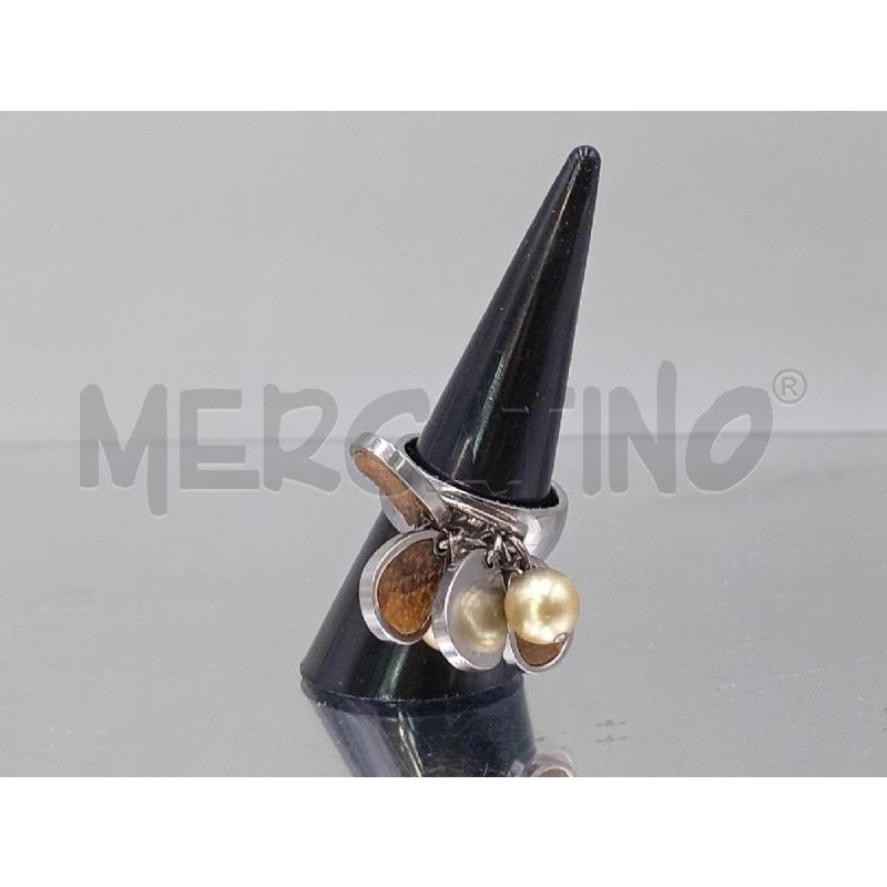 ANELLO DONNA PRIMA CLASSE CON PERLINE | Mercatino dell'Usato Moncalieri bengasi 2