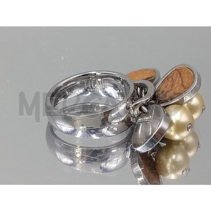 ANELLO DONNA PRIMA CLASSE CON PERLINE | Mercatino dell'Usato Moncalieri bengasi 3