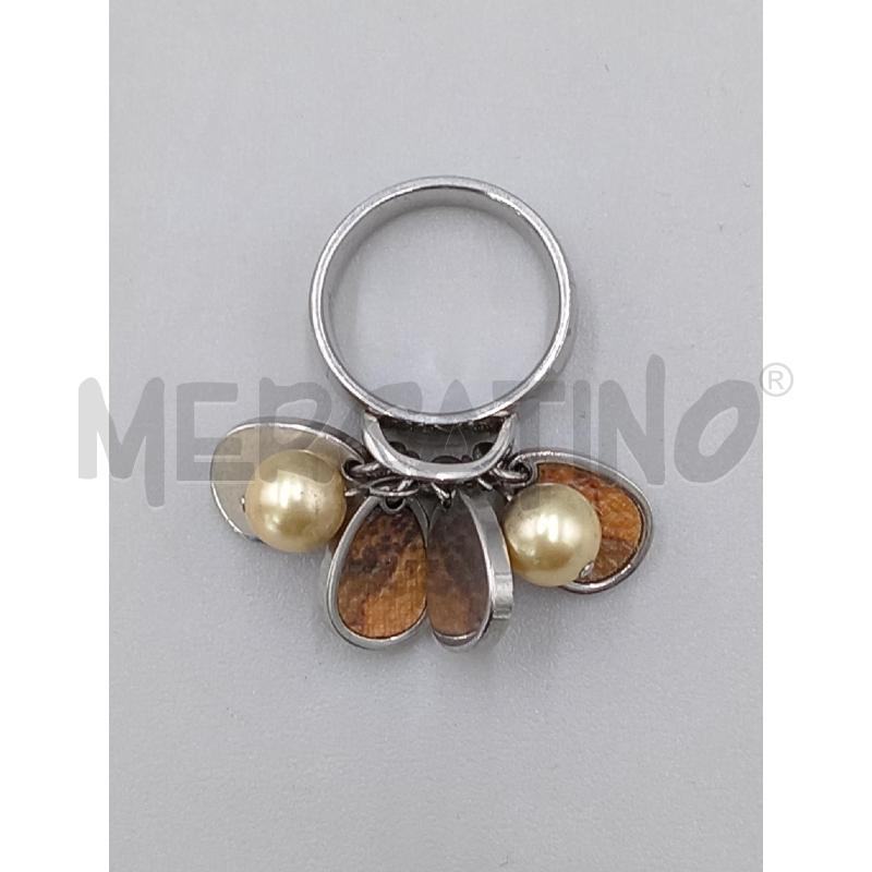 ANELLO DONNA PRIMA CLASSE CON PERLINE | Mercatino dell'Usato Moncalieri bengasi 4