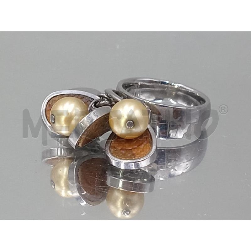 ANELLO DONNA PRIMA CLASSE CON PERLINE | Mercatino dell'Usato Moncalieri bengasi 5