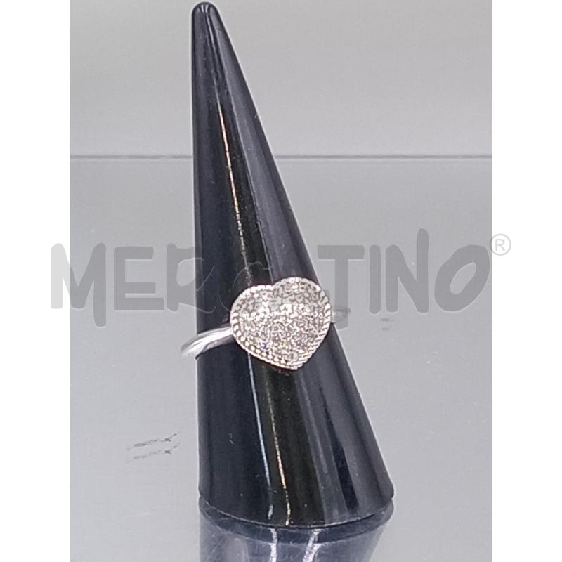 ANELLO DONNA REBECCA CON CUORE STRASS | Mercatino dell'Usato Moncalieri bengasi 1