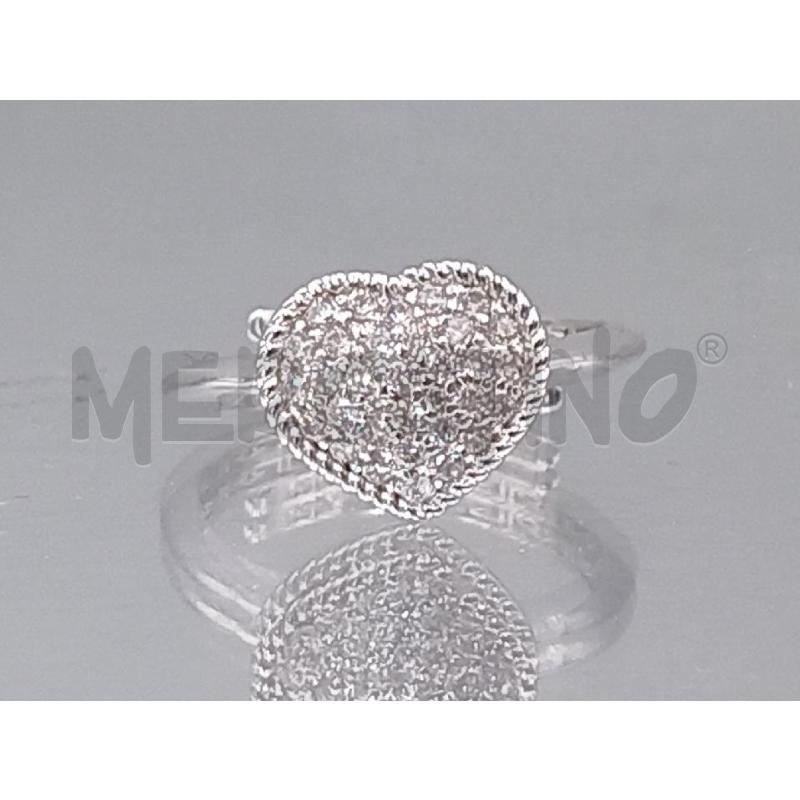 ANELLO DONNA REBECCA CON CUORE STRASS | Mercatino dell'Usato Moncalieri bengasi 3