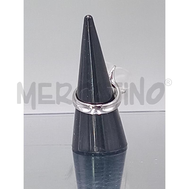 ANELLO DONNA SWAROSKY CON FIORE BIANCO | Mercatino dell'Usato Moncalieri bengasi 3
