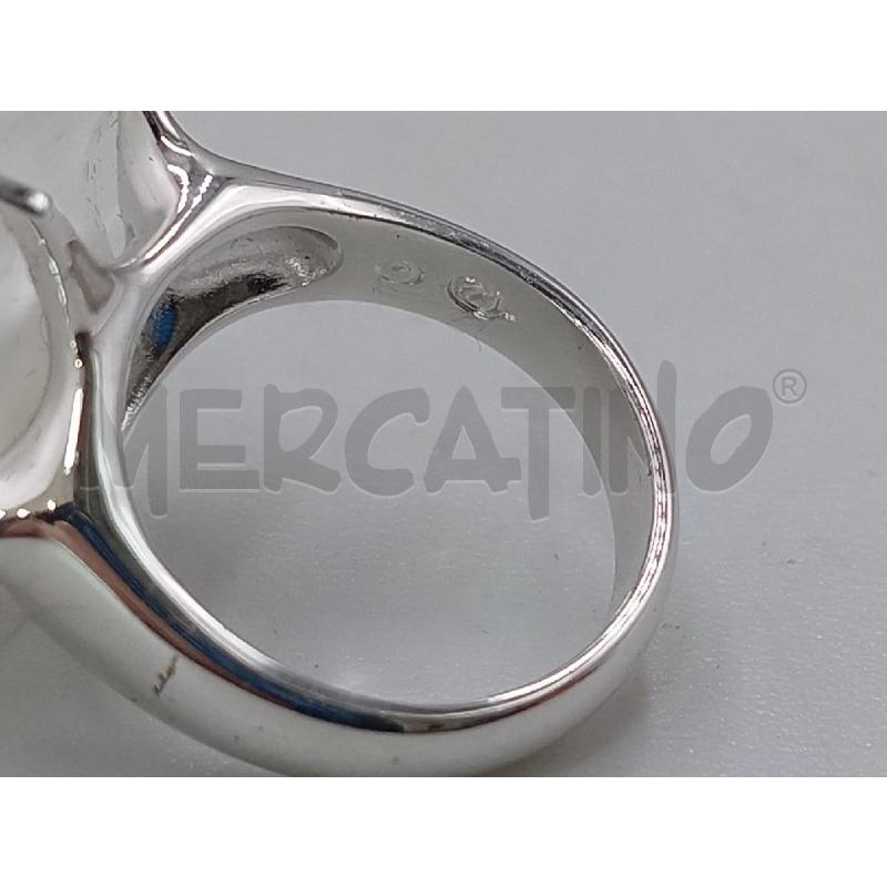 ANELLO DONNA SWAROSKY CON FIORE BIANCO | Mercatino dell'Usato Moncalieri bengasi 4