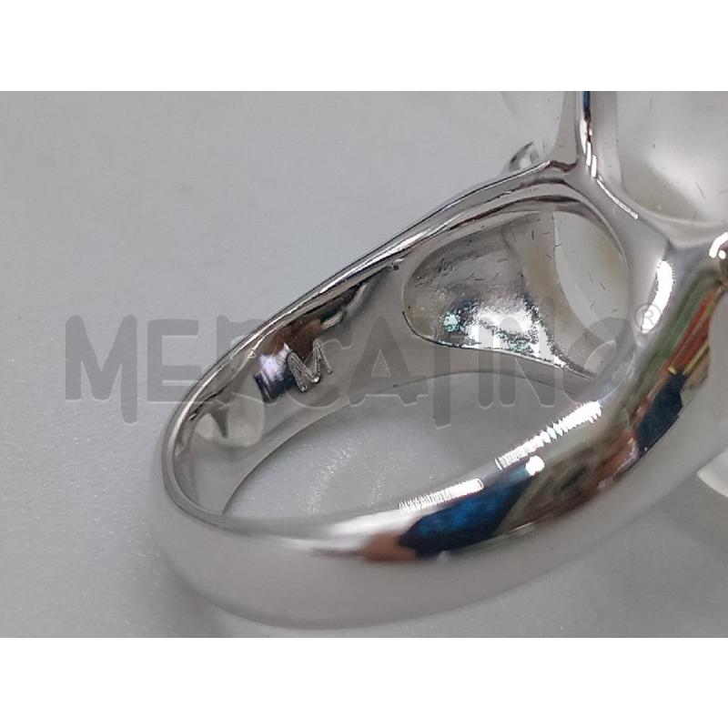 ANELLO DONNA SWAROSKY CON FIORE BIANCO | Mercatino dell'Usato Moncalieri bengasi 5