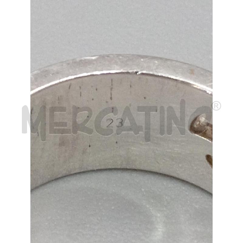 ANELLO GUCCI ARGENTATO  | Mercatino dell'Usato Moncalieri bengasi 4