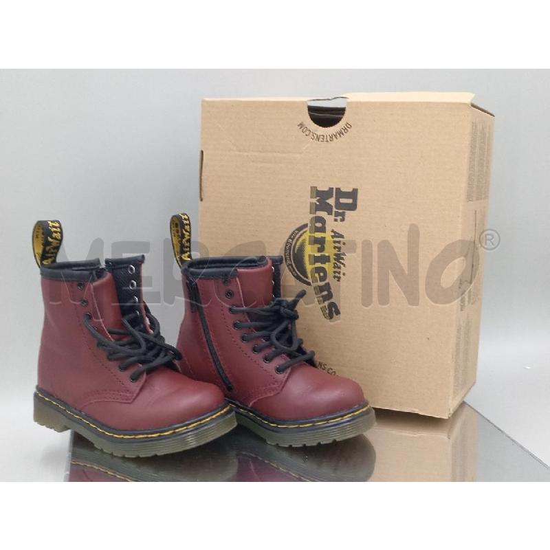 ANFIBI BAMBINO DR MARTENS CHERRY RED  | Mercatino dell'Usato Moncalieri bengasi 1