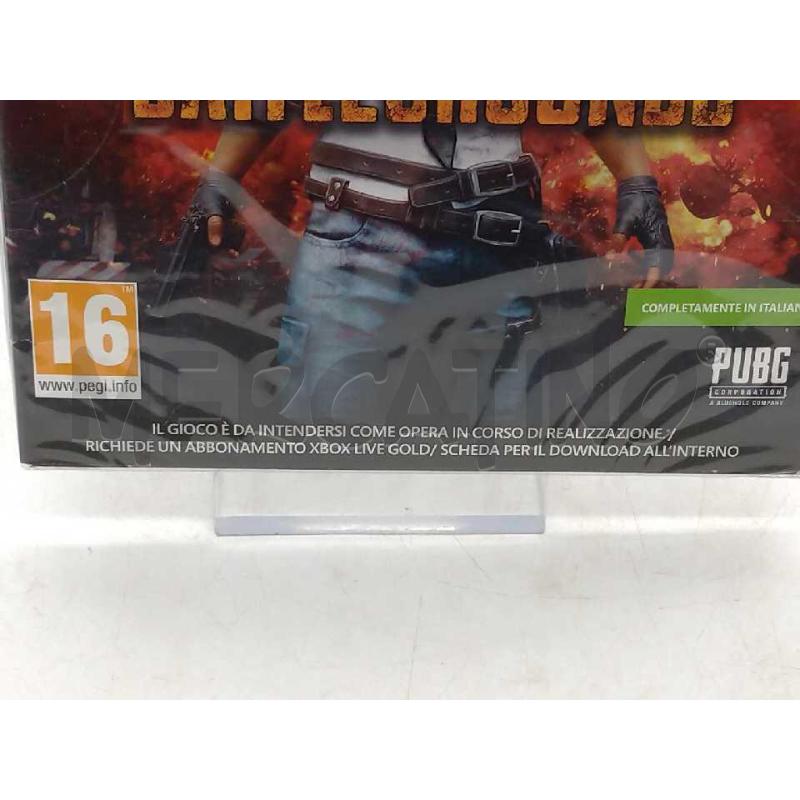 ANTEPRIMA DEL GIOCO XBOX ONE BATTLEGROUNDS PLAYRUNKNOWN'S SIGILLATO  | Mercatino dell'Usato Moncalieri bengasi 2