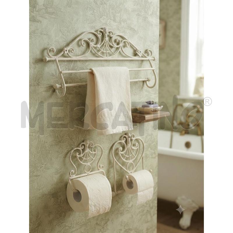 APPENDINI PZ. 3 DA BAGNO COUNTRY SHABBY | Mercatino dell'Usato Moncalieri bengasi 1