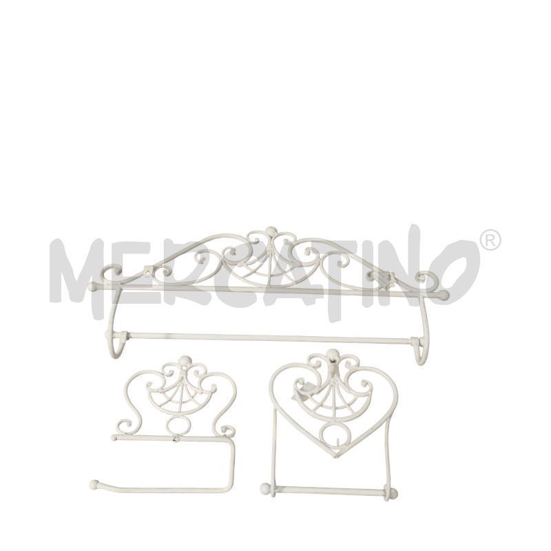 APPENDINI PZ. 3 DA BAGNO COUNTRY SHABBY | Mercatino dell'Usato Moncalieri bengasi 2