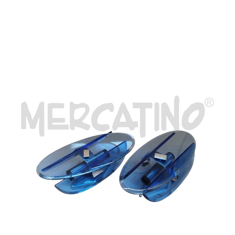APPLIQUES BAGNO IN VETRO BLU MID CENTURY ITALIA | Mercatino dell'Usato Moncalieri bengasi 2
