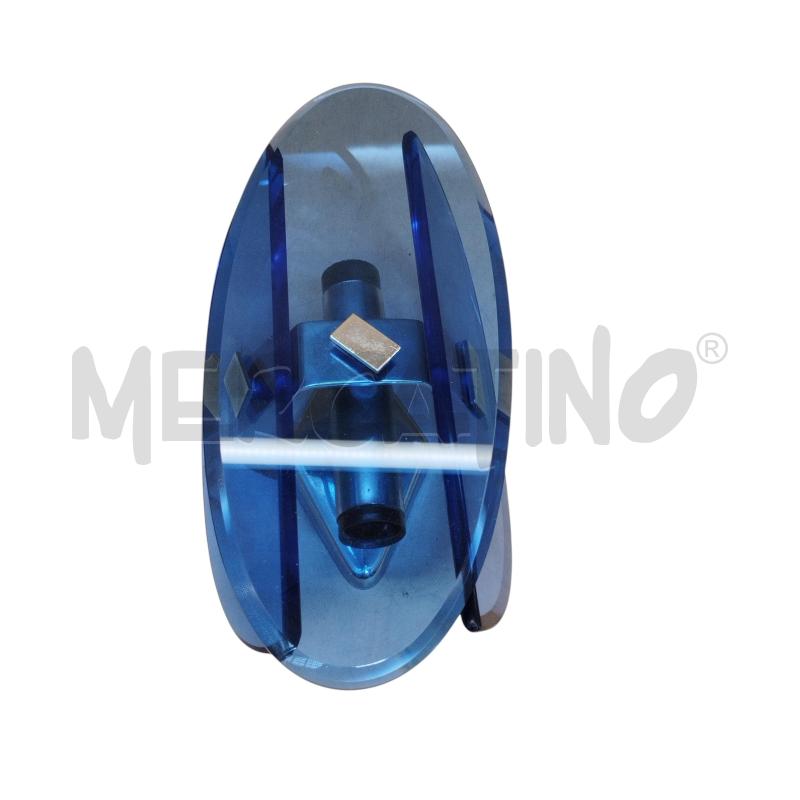 APPLIQUES BAGNO IN VETRO BLU MID CENTURY ITALIA | Mercatino dell'Usato Moncalieri bengasi 3
