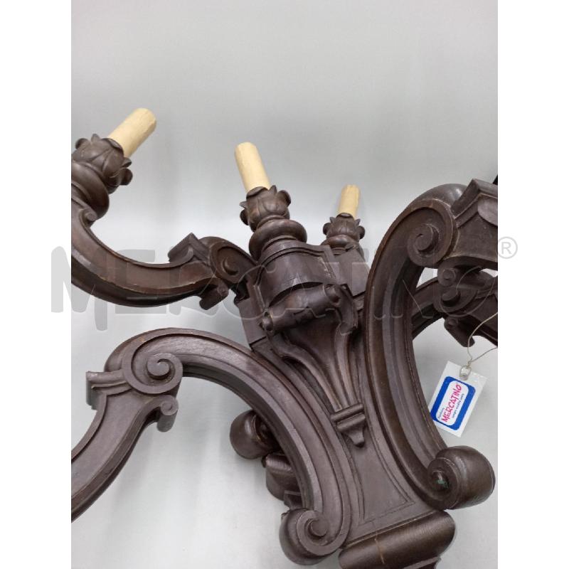 APPLIQUES LEGNO STILE BAROCCO 2 PZ  | Mercatino dell'Usato Moncalieri bengasi 4