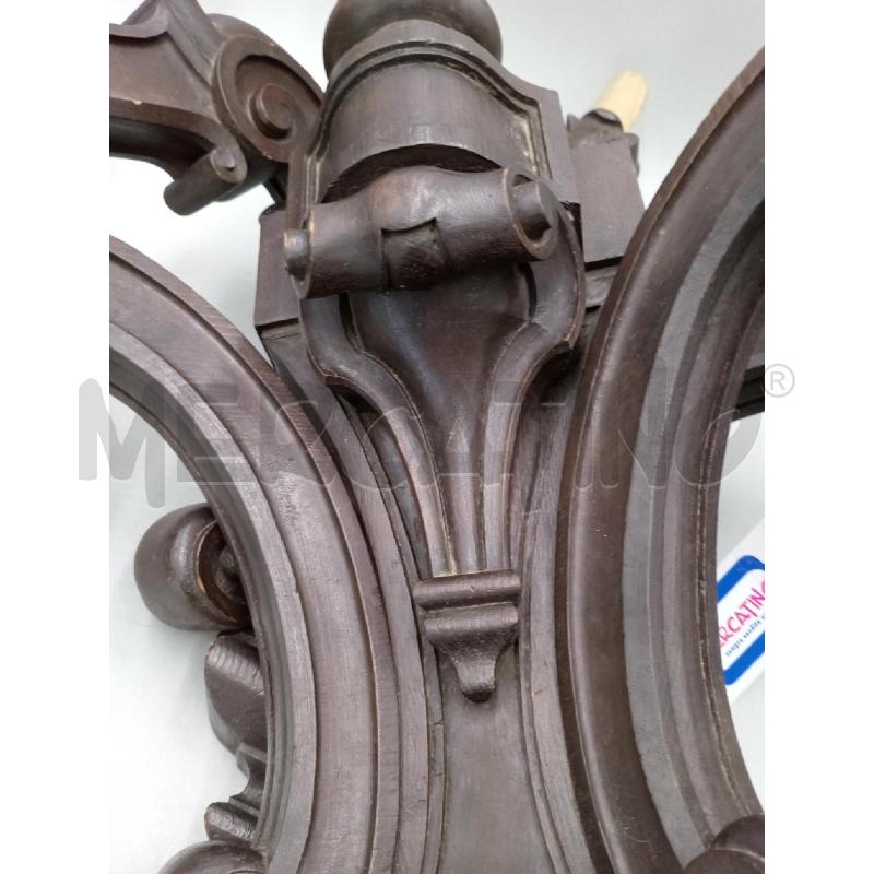 APPLIQUES LEGNO STILE BAROCCO 2 PZ  | Mercatino dell'Usato Moncalieri bengasi 5