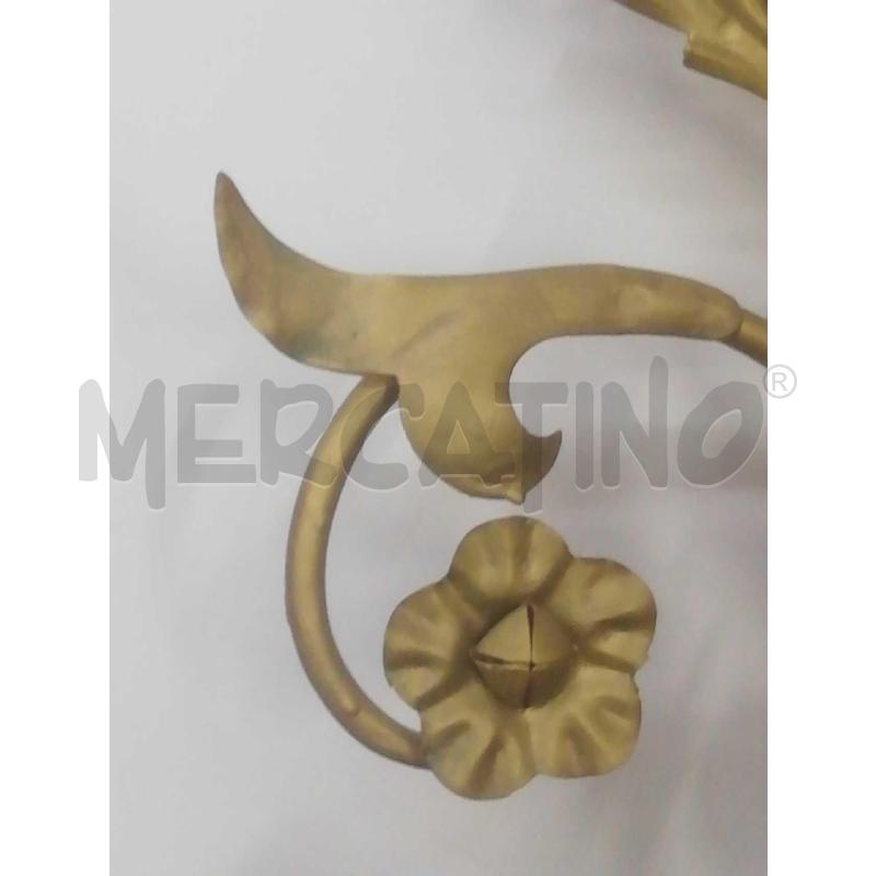 APPLIQUE METALLO 3 LUX  | Mercatino dell'Usato Moncalieri bengasi 2