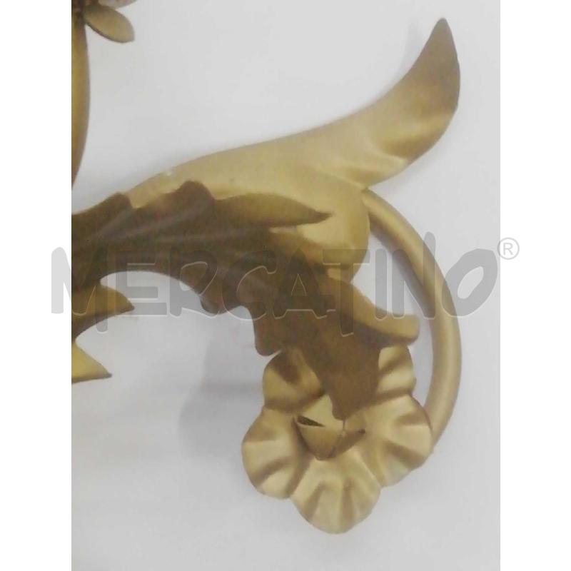 APPLIQUE METALLO 3 LUX  | Mercatino dell'Usato Moncalieri bengasi 4
