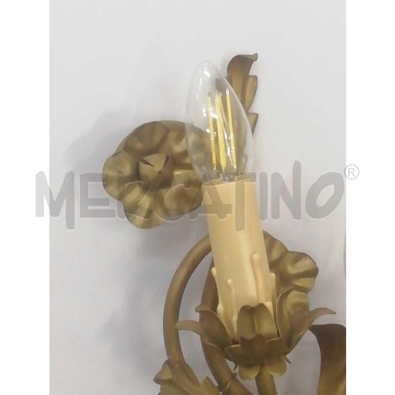 APPLIQUE METALLO 3 LUX  | Mercatino dell'Usato Moncalieri bengasi 5