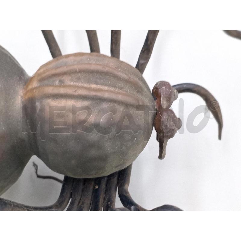 APPLIQUE RAGNO METALLO | Mercatino dell'Usato Moncalieri bengasi 5