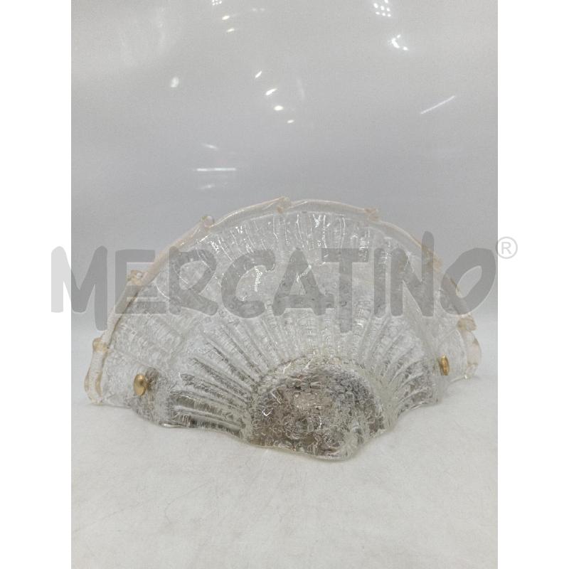 APPLIQUE VETRO UPLIGHT GRANIGLIA DESIGN STILE MURANO  | Mercatino dell'Usato Moncalieri bengasi 1