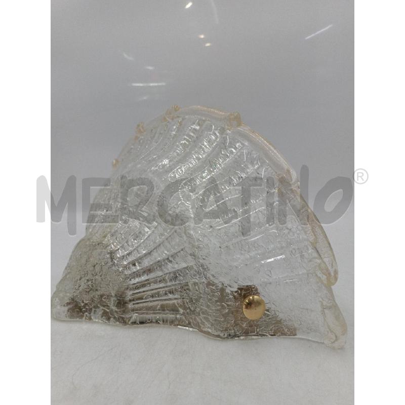 APPLIQUE VETRO UPLIGHT GRANIGLIA DESIGN STILE MURANO  | Mercatino dell'Usato Moncalieri bengasi 4