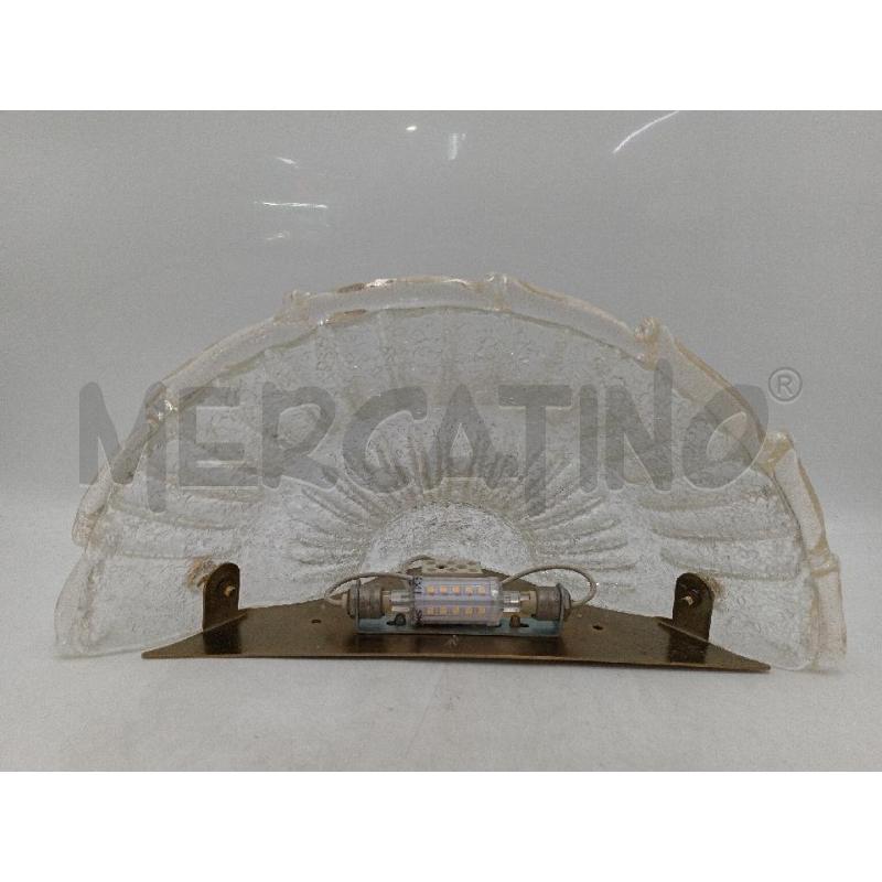 APPLIQUE VETRO UPLIGHT GRANIGLIA DESIGN STILE MURANO  | Mercatino dell'Usato Moncalieri bengasi 5