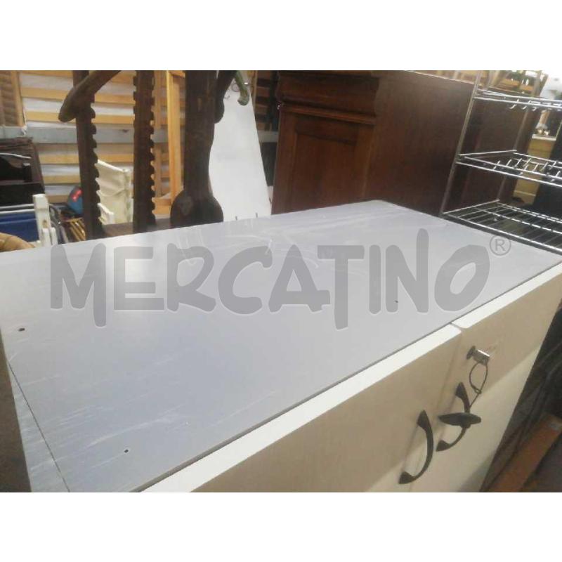 ARMADIETTO 2 ANTE GRIGIO | Mercatino dell'Usato Moncalieri bengasi 5
