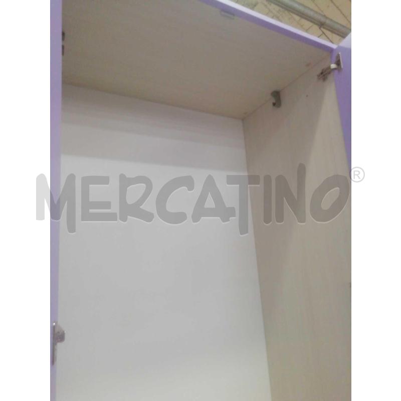 ARMADIO CAMERATTA 2 ANTE 4 CASSETTI ROSA FUXIA | Mercatino dell'Usato Moncalieri bengasi 2