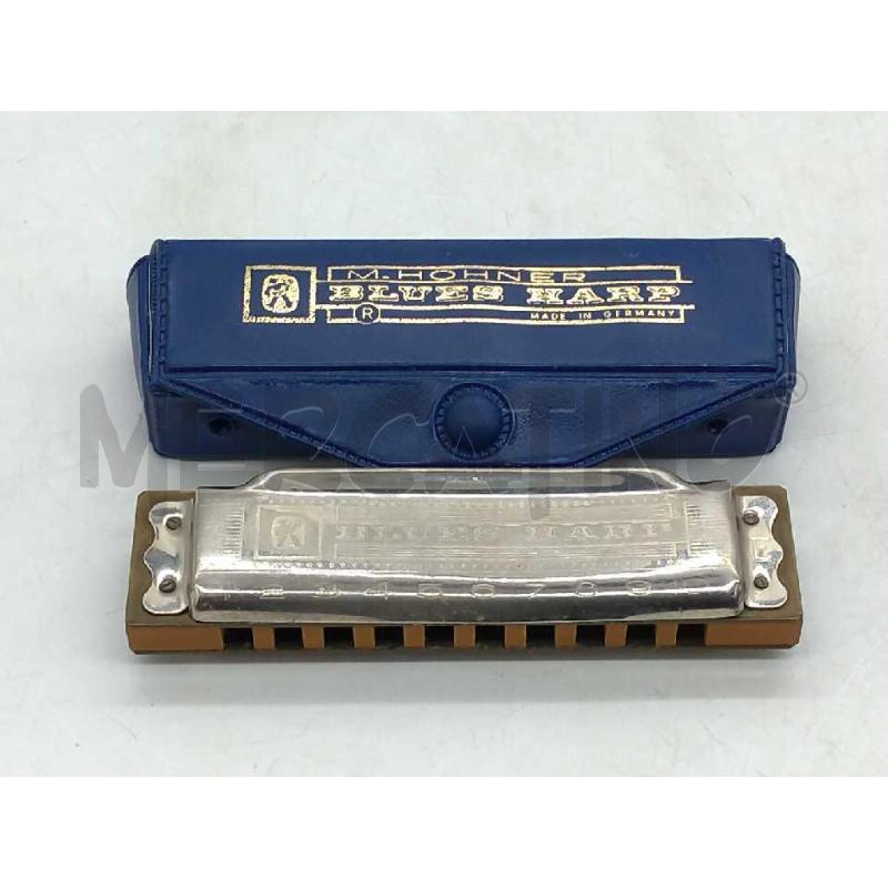 ARMONICA A BOCCA HOHNER BLUE HARPCON ASTUCCIO LEGGERA BOMBATURA BOLLATA | Mercatino dell'Usato Moncalieri bengasi 1