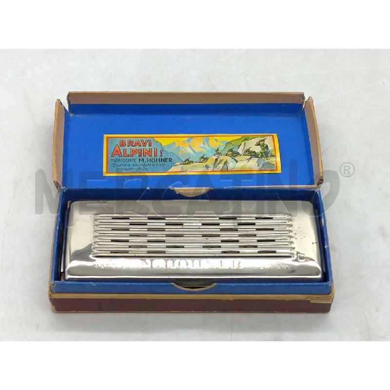 ARMONICA A BOCCA HOHNER BRAVI ALPINI CON ASTUCCIO | Mercatino dell'Usato Moncalieri bengasi 1