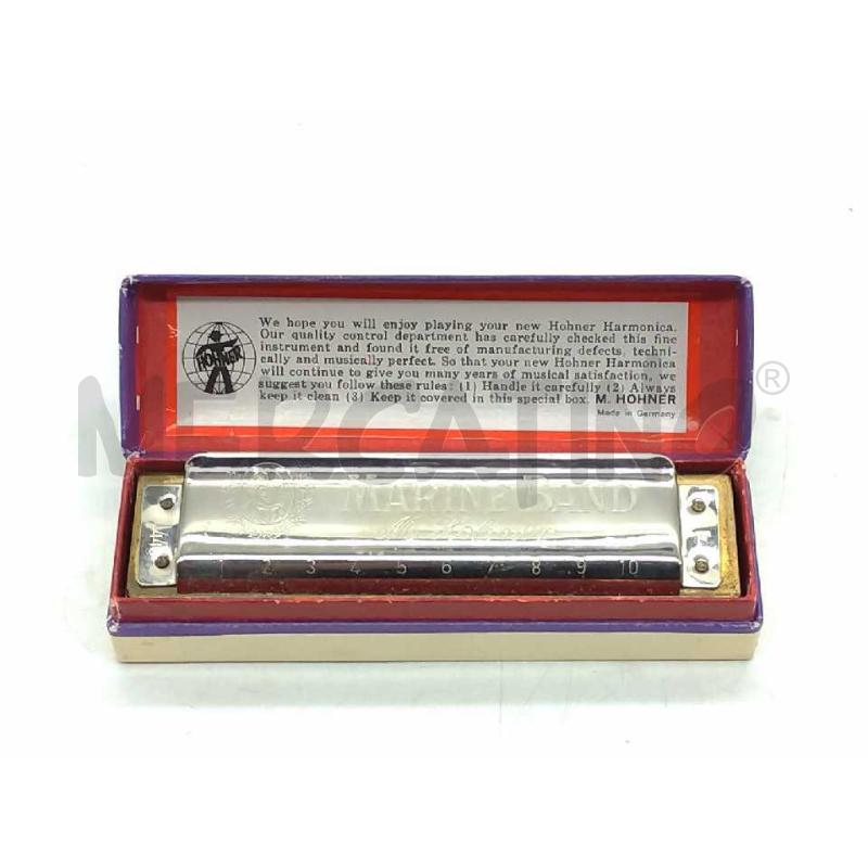 ARMONICA A BOCCA HOHNER MARINE BAND CON ASTUCCIO  | Mercatino dell'Usato Moncalieri bengasi 1