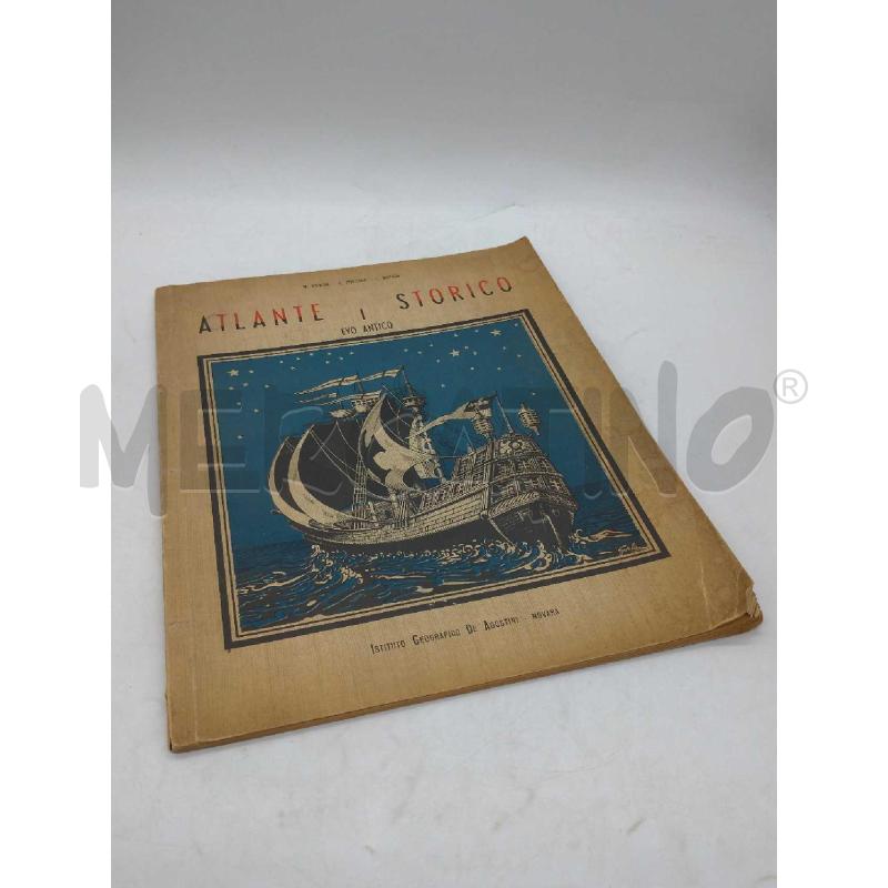ATLANTE STORICO EVO ANTICO FASCICOLO PRIMO  DE AGOSTINI EDITORE 1953 | Mercatino dell'Usato Moncalieri bengasi 1