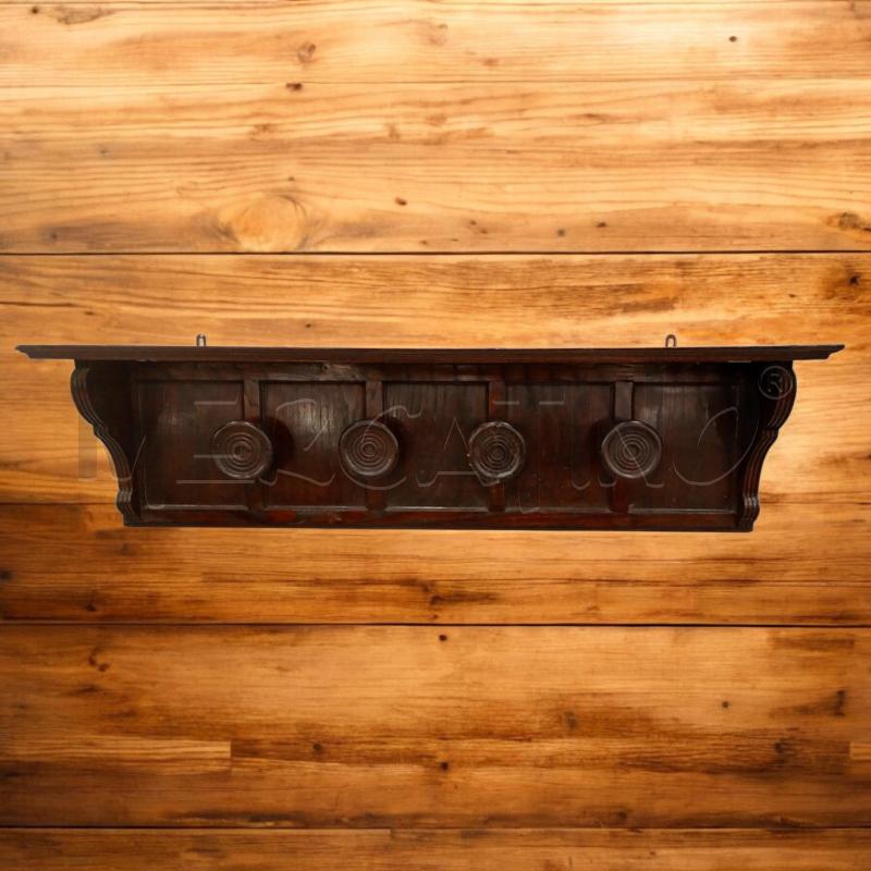 ATTACCA PANNI MURO LEGNO C/CAPPELIERA  | Mercatino dell'Usato Moncalieri bengasi 1