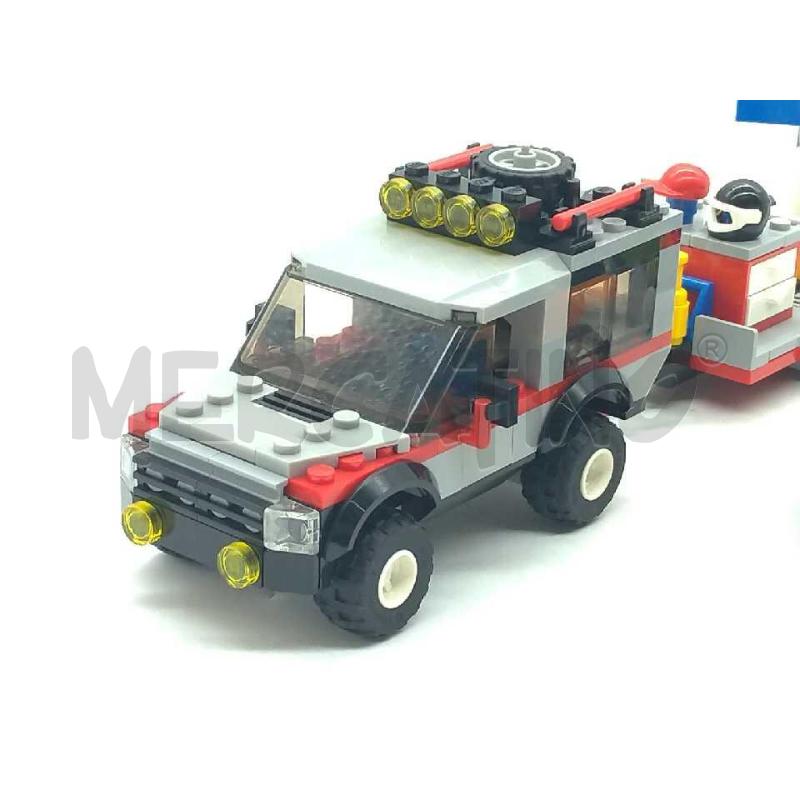 AUTOMEZZO LEGO CON RIMORCHIO MOTOCICLETTE SPORTIVE | Mercatino dell'Usato Moncalieri bengasi 2
