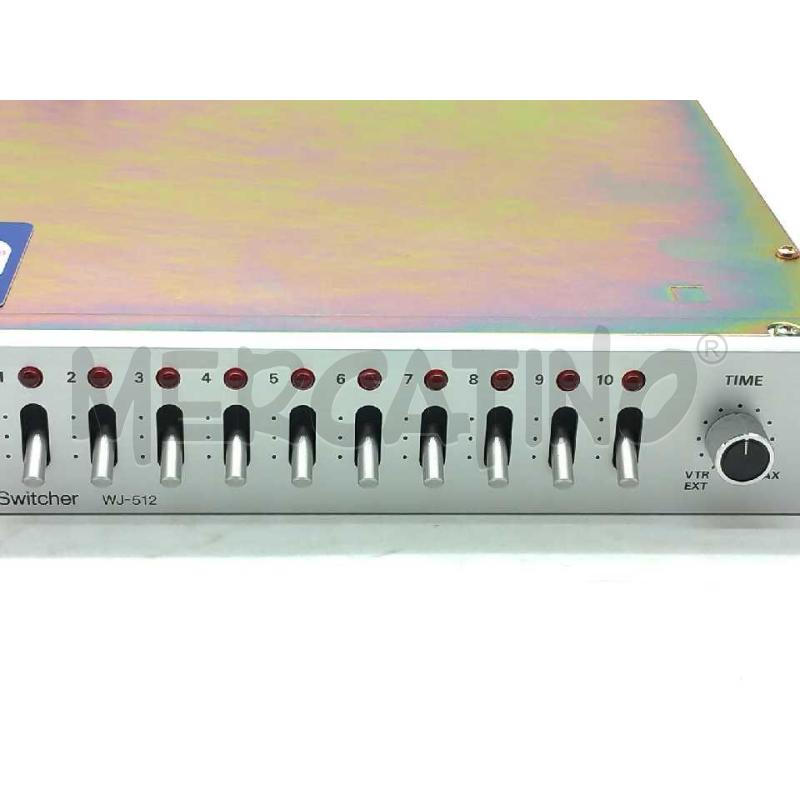 AUTO ALARMING SEQUENTIAL SWITCHER PANASONIC WJ 512 | Mercatino dell'Usato Moncalieri bengasi 3