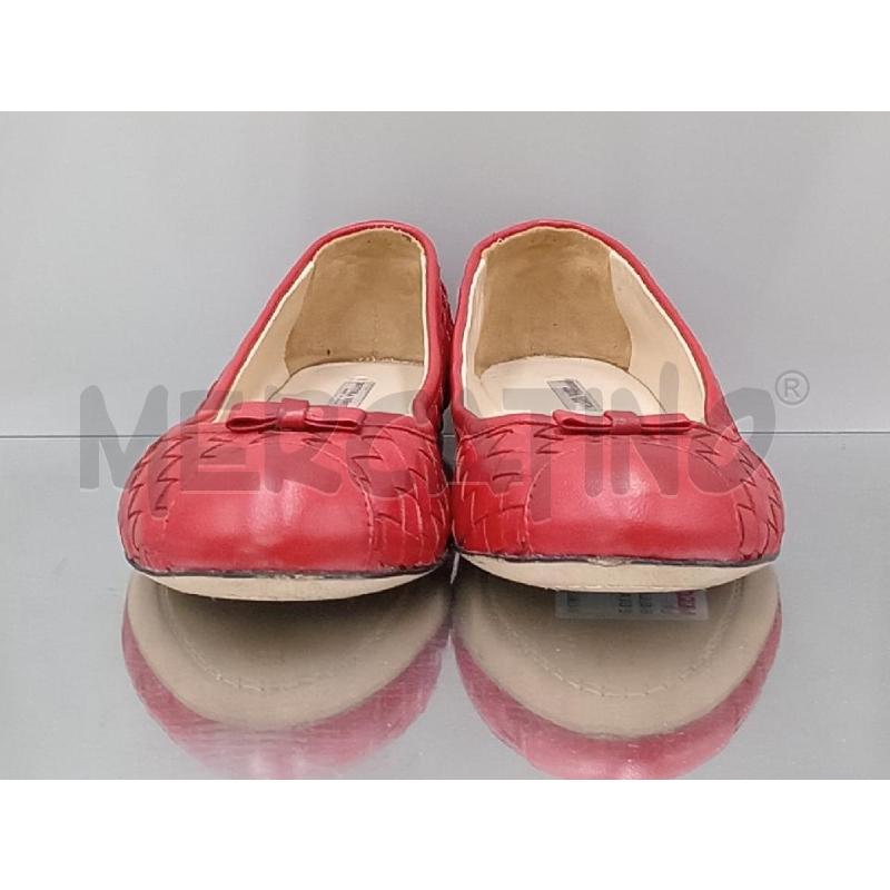 BALLERINE BOTTEGA VENETA ROSSE INTRECCIATE | Mercatino dell'Usato Moncalieri bengasi 2
