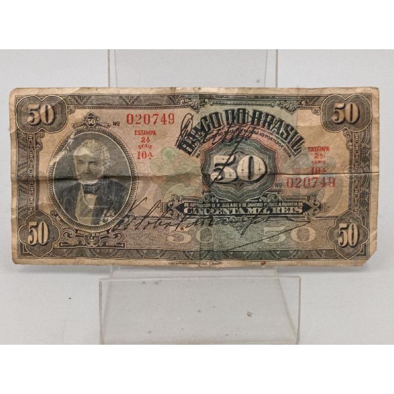 BANCONOTA 50 REIS 1923 | Mercatino dell'Usato Moncalieri bengasi 1