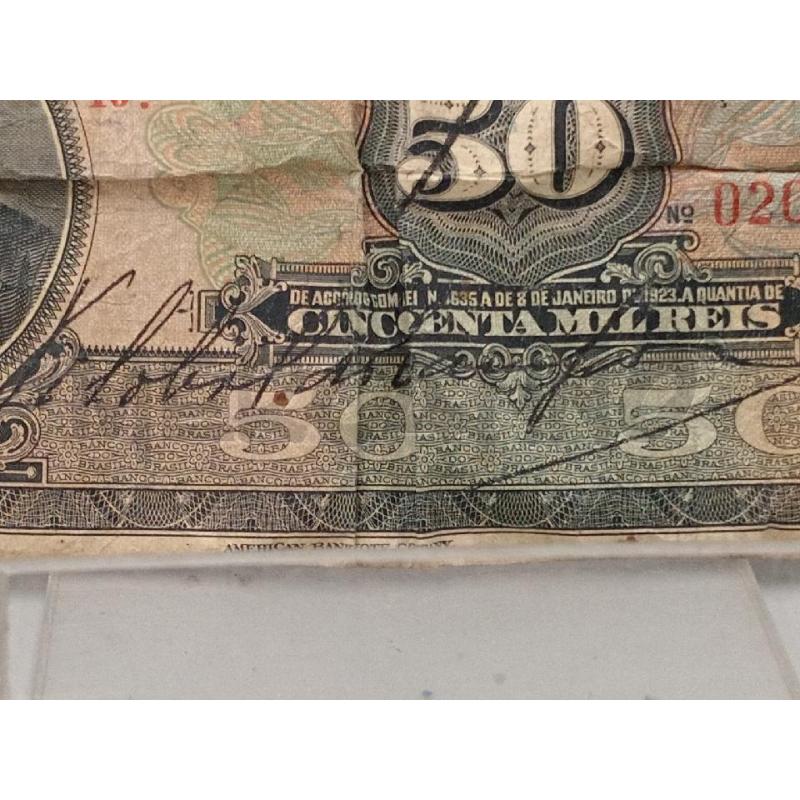 BANCONOTA 50 REIS 1923 | Mercatino dell'Usato Moncalieri bengasi 4