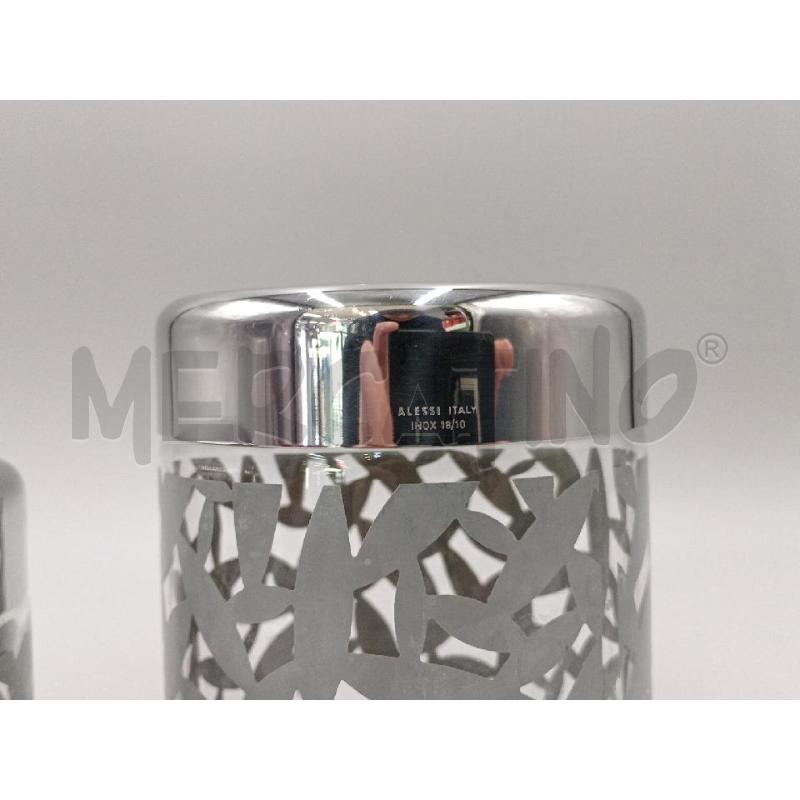 BARATTOLI PZ.2 VERO 2 MISURE DESIGN ALESSI COPERCHI METALLO | Mercatino dell'Usato Moncalieri bengasi 2