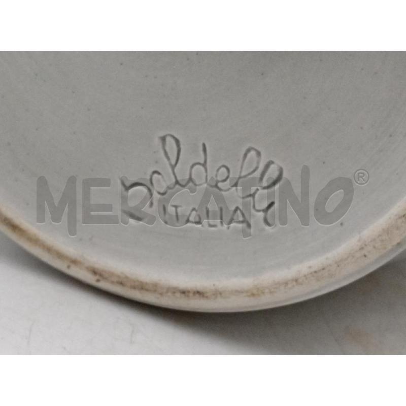 BARATTOLO CERAMICA BALDELLI ITALY DECORO FOGLIE  | Mercatino dell'Usato Moncalieri bengasi 5