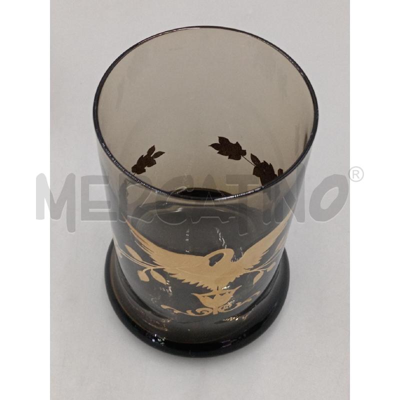 BARATTOLO VETRO DECORO CIGNO | Mercatino dell'Usato Moncalieri bengasi 4