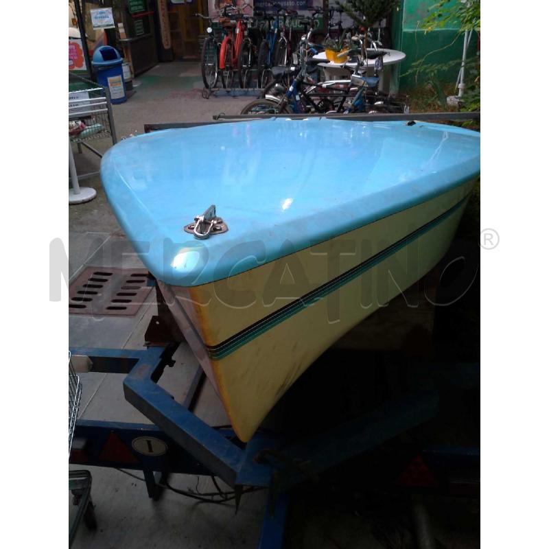 BARCA VELA RESINA TIPSY PLANA C/CARRELLO | Mercatino dell'Usato Moncalieri bengasi 3