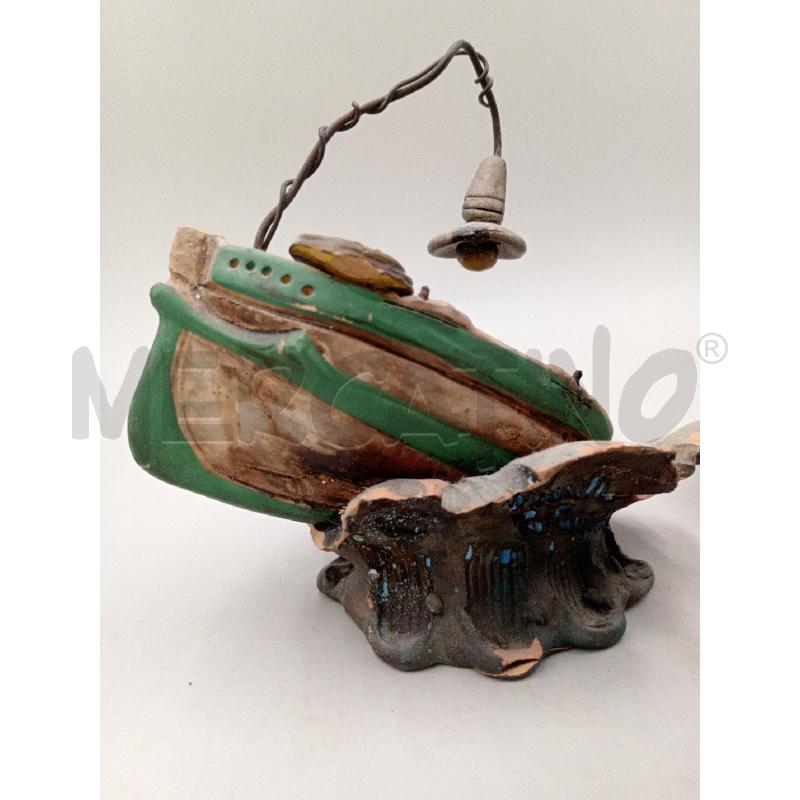 BARCHETTE DA PESCATORE CALTAGIRONE SET DI 4 | Mercatino dell'Usato Moncalieri bengasi 4