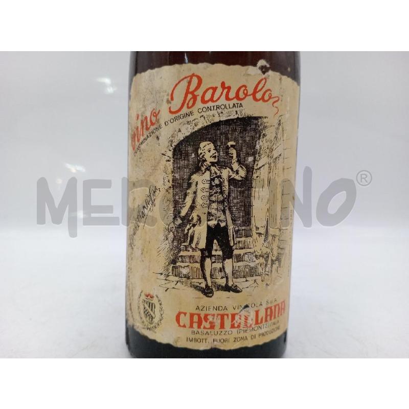BAROLO CASTELLANA 1961 VINTAGE BASALUZZO | Mercatino dell'Usato Moncalieri bengasi 2