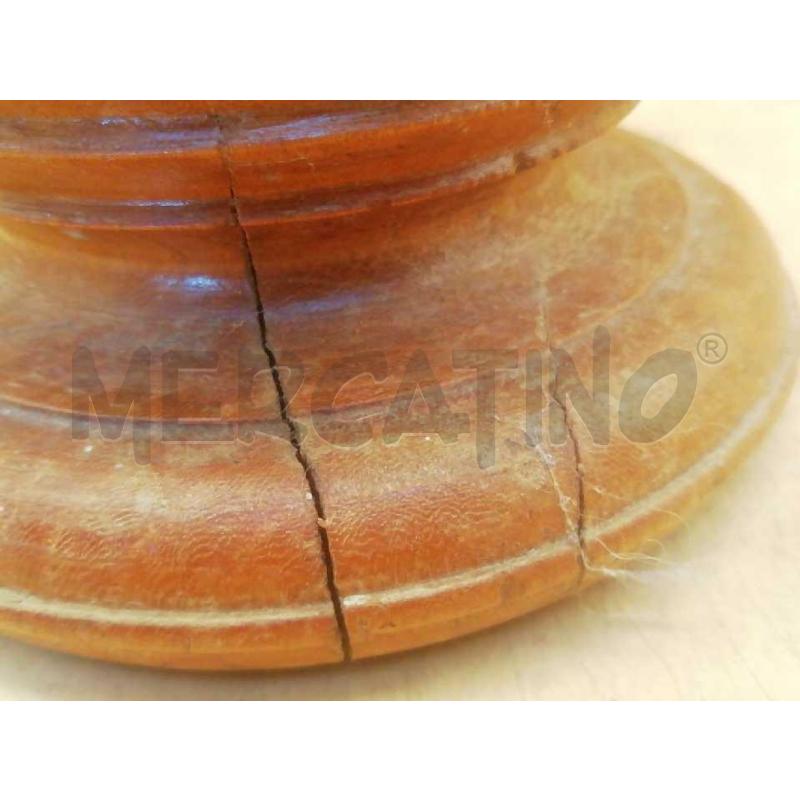 BASE LAMPADA LEGNO NOCE RADICA DIVISIBILE  | Mercatino dell'Usato Moncalieri bengasi 2