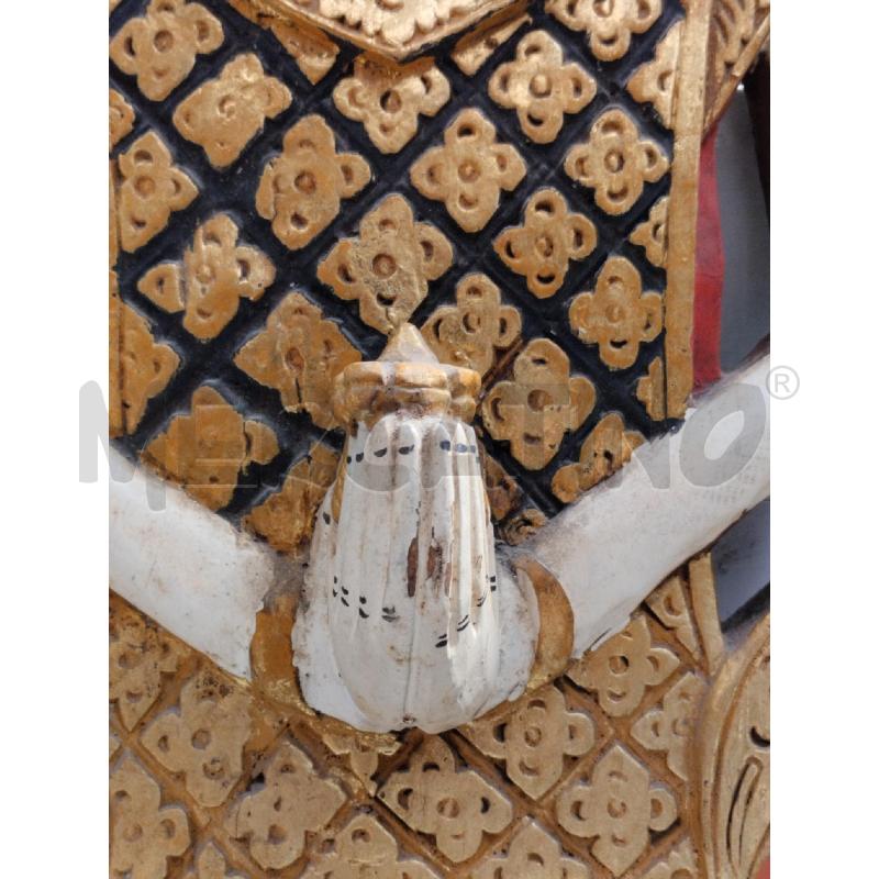 BASSORILIEVO ICONA?DEA INDONESIANA LEGNO | Mercatino dell'Usato Moncalieri bengasi 3