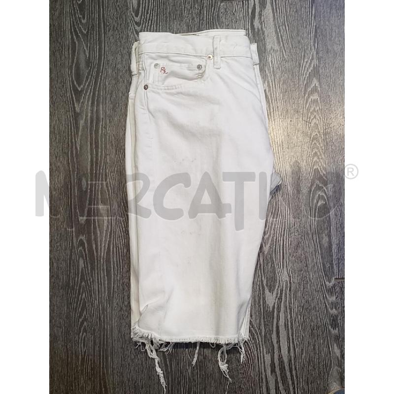 BERMUDA UOMO JEANS RALPH LAUREN BIANCO | Mercatino dell'Usato Moncalieri bengasi 3