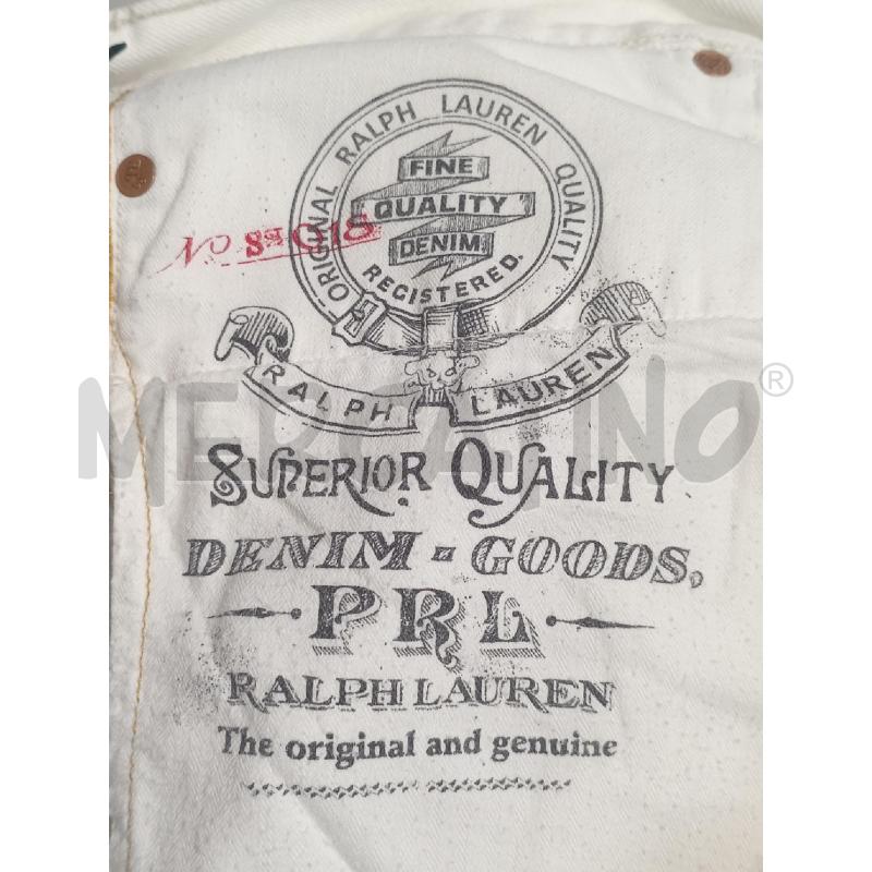 BERMUDA UOMO JEANS RALPH LAUREN BIANCO | Mercatino dell'Usato Moncalieri bengasi 4