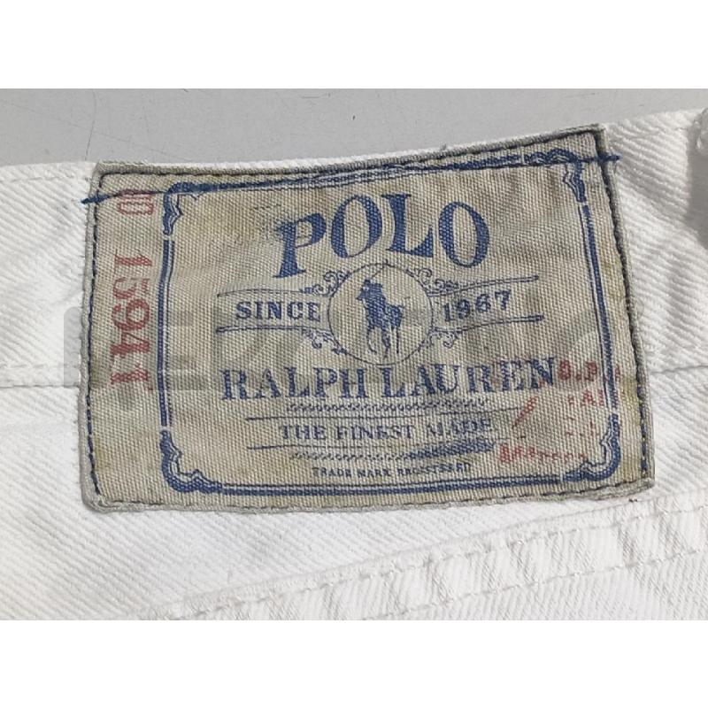 BERMUDA UOMO JEANS RALPH LAUREN BIANCO | Mercatino dell'Usato Moncalieri bengasi 5