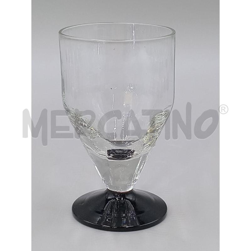 BICCHIERI CALICI BASE NERA PZ. 11  | Mercatino dell'Usato Moncalieri bengasi 2